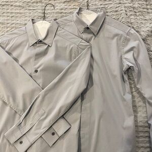 Calvin Klein Dress Shirt, Boys size 12 slim fit Grey